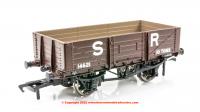906013 Rapido D1349 5 Plank Open Wagon - SR Brown number 14621 - Pre 1936 livery
